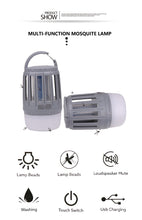Load image into Gallery viewer, IP67 Waterproof USB Charging Mosquito Killer Trap LED Night Light Lamp Bug Insect Lights Killing