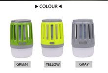 Load image into Gallery viewer, IP67 Waterproof USB Charging Mosquito Killer Trap LED Night Light Lamp Bug Insect Lights Killing