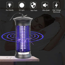 Load image into Gallery viewer, Bug Zapper Pest Bug Killer 4W 6W led mosquito killer lamp EU or US AC100-240V Night Light UV purple