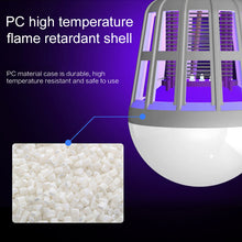 Load image into Gallery viewer, E27 LED Anti Mosquito Killer Lamp 15W 2 In 1 LED Ball Light Anti Repellent Fly Bug Zapper Insect Killer