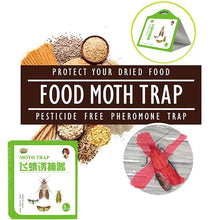 Load image into Gallery viewer, 5 Pack Cloth Pantry Food Moth Trap Pheromone Killer Paste Sticky Glue Trap Pest Reject Fly Insects