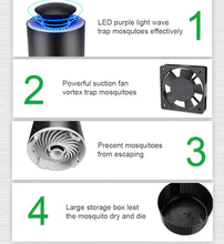 Load image into Gallery viewer, Electric Mosquito Killer Lamp LED Bug Zapper Anti Mosquito Killer Lamp Insect Trap Lamp Killer Home Living Room Pest Control
